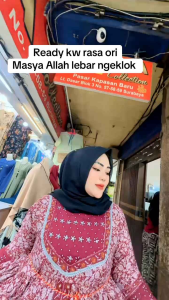 Gamis hindi elmira KW rasa Ori terbaru super cantik ngeklok