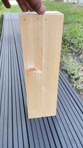 ชั้นวางจิ๋ว วางตุ๊กตา วางของเล่น ของน่ารัก ขนาด ยาว 30 ซม. กว้าง10 ซม. สูง 6 ซม. (ไม้สนเกรดAไม่ลงสี)