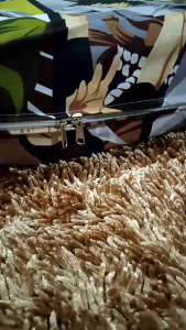 Sprei Resleting Sarung Kasur Busa Motif Anak Cowok Karakter Kartun Anime Naruto