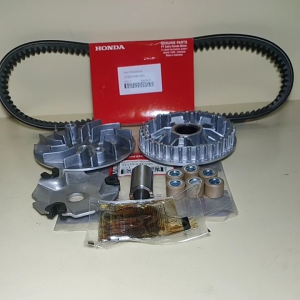 Paketan K44 Vanbelt Plus Rumah Roller Assy dan Kipas Motor Beat Pop, Beat ESP, Beat Street Scoopy FI