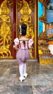 ชุดไทยเด็กเจ้าหนูไทยโมเดิร์น สวยหรูดูดีสไตล์ไทยประยุกต์ ชุดสงกรานต์