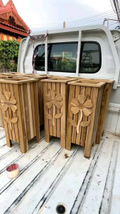 ที่เสียบร่มเสียบไม้กวาด ที่เสียบร่มไม้สัก