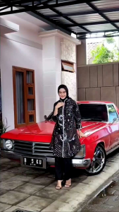 Couple Tunik Batik Couple Baju Couple Pasangan Terbaru Batik pasangan suami-isteri Terbaru Atasan Wanita Kekinian Atasan Wanita Batik Wanita