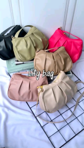 SHOULDER BAG ZALINDA PREMIUM/ TAS SELEMPANG WANITA POLOS LIFY BAG/ TAS JALAN JALAN OOTD KOREAN B AS G STYLE
