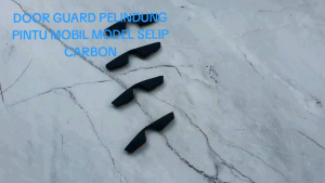 Door Guard Pelindung Pintu Mobil Carbon Model Jepit Set 4 PCS