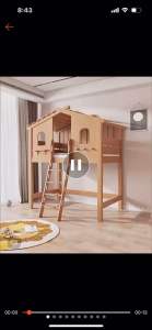 Pre-order childrens theme bunk bed with storage childrens bed boy girl solid wood single bed push and pull bed childrens room