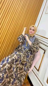 Gamis Tali Lonceng Gamis Wanita Bahan Rayon Terbaru