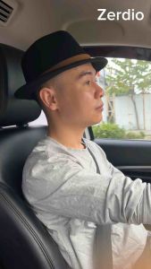 Mũ Phớt Fedora Nam Vành Nhỏ MP086 Đai Da Sang Trọng