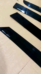 Talang Air BYD Sealion 7 2024 2025 2026 2027 Side Visor Flat Hitam