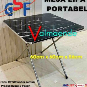 Meja Laptop Portable Serbaguna Meja Kantor Meja Belajar Packing Bubble Wrap GSF 1060