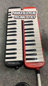 PIANIKA MELODICA ORIGINAL TAS COVER HITAM DAN MERAH 32 KEY