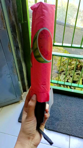 PAYUNG LIPAT BUAH PAYUNG KOREAN STYLE MOTIF BUAH PAYUNG ANTI AIR LIPAT OTOMATIS