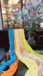 Quai Nón Vải mềm mịn - Phụ Kiện Nón Lá- NÓN NGỰA PHÚ GIA- Kim Hoa quai đeo nón lá quai đeo