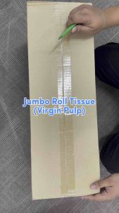 Jumbo Roll Tissue (JRT) - 2 Ply (12 Rolls/Carton) 💯 VIRGIN PULP