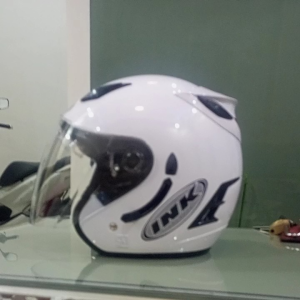 HELM INK CENTRO DOUBLE KACA BASIC FDL EMBOSS SNI