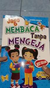 Buku Jago Membaca Tanpa Mengeja 32 Halaman
