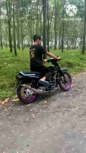 knalpot yamaha alfa standar racing full croom suara garing