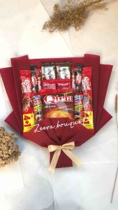 (B6) Bouquet snack/buket snack/bucket snack [INCLUDE: Greeting card+packing]