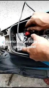 Dinamo Starter Ninja 250 Karbu Original: Aksesoris & Suku Cadang