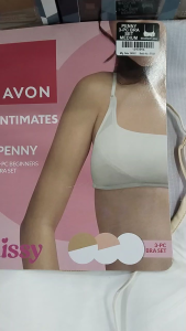 Penny Avon 3 pcs non wire Beginners Bra for 8-12 years old