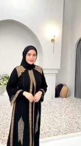 Abaya Turkey Terbaru Abaya Tami Gold By Wenagamis id