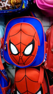 Spider-man School Backpack Bags for Boys Kids - 10 inches - 12 inches Two Compartments Lightweight Design