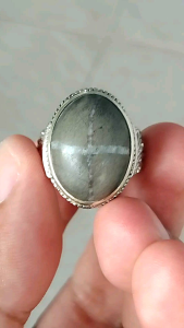 CINCIN BATU AKIK TAPAK JALAK ASLI BATU NATURAL