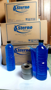 Sterno Gell kaleng gel refill spirtus jell jelly pemanas makanan tedekat berkualitas merek Heatgel