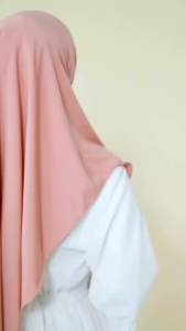 hijab Arrafi 607 jilbab kerudung plisket bergo daily pet antem terbaru Khimar Arrafi Ar 607