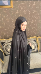 Mukena Sutra Silk PITA BORDIR PREMIUM/ MUKENA DEWASA