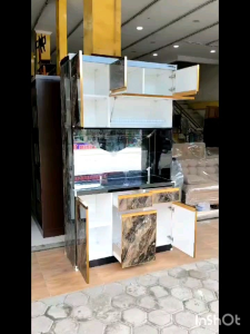 Lemari Sayur 3 Pintu & Lemari Dapur Terbaru 2025