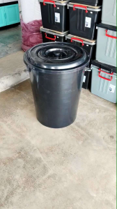 Tong Air/Bekas Air/ 38 Galon Plastic Water Pail With Cover