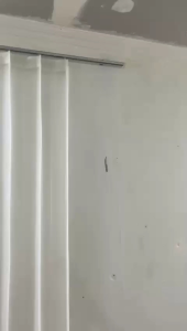 Gorden vitrase motif polos terbaru murah Tirai jendela ukuran 150 X 200 model plisket kawat S