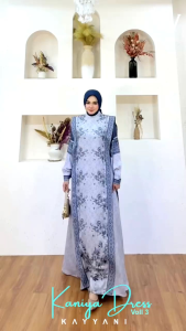 KANIYA V3 KAYYANI DRESS GAMIS MODE TERBARU TERLARIS BEST SELLER VIRAL ORIGINAL
