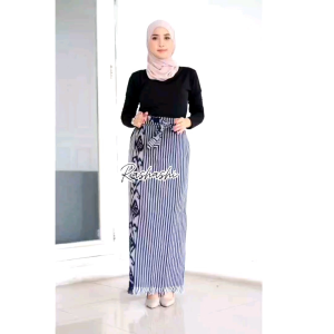ATHALIA ROK SPAN# Tenun Troso   Bawahan Batik Rok Payung Pinggang tali Karet Murah motif terbaru kekinian