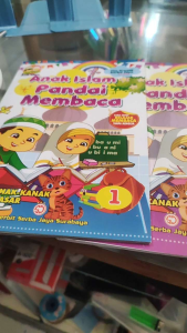 Anak Islam Pandai Membaca Tanpa Mengeja: Untuk PAUD, TK, dan SD Jilid 1234 atau 5