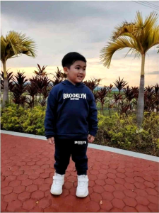 JONAS (BROOKLYN) HOODIE/JOGGER KIDS TERNO (WITH SIZES 1 TO 8 Y.O) BY:JLC