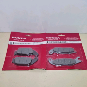 Paket Kampas Rem Depan Belakang Tiger Mega Pro New CB150 CBR 150 dispad depan belakang Honda Tiger