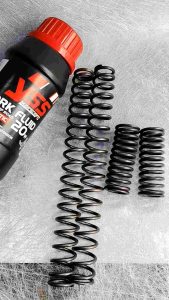 ชุดโหลดหน้า Pcx สปริงโหลด+น้ำมันyss 250ml. (โหลดหน้า 1.5นิ้ว)