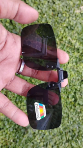 kacamata clip on polarized anti silau tembus air paser ikan mancing mengemudi