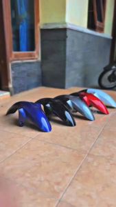 Selebor Depan Spakbor Slebor Depan R15 CB GL Megapro Tiger Ninja RR warna hitam putih maroon biru