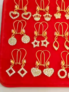 ANTING KAIT DEWASA PERAK 925 LAPIS MAS