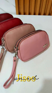 Dompet pouch Jisoo by Biru Tsabita 2 ruang muat hp