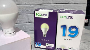 ( PAKET HEMAT 12 PCS ) ECOLINK LAMPU LED BULB 19W 19 WATT CAHAYA WARM WHITE 3000K ( KEKUNINGAN ) BERGARANSI 1 TAHUN