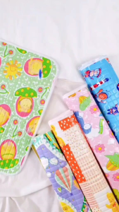 EXTRA BIG 110x70 cm Perlak Alas Ompol Waterproof Jumbo Perlengkapan Bayi Baru Lahir Newborn Baby New Born Peralatan Kamar Tidur Anak Murah Tebal Bunbunbabyshop Lantai Karet