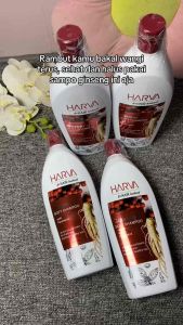 HARVA Shampoo GINSENG/ALOVERA Soft & Smooth 600ML | Shampo Atasi Rontok Menghaluskan Rambut