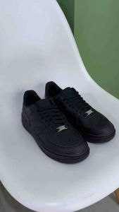 Sepatu Hitam Kasual Pria Wanita Quiferstep Oktagon Triple Black