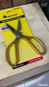 Gunting Multi Fungsi / Gunting Dapur Multi 6812 Massaki