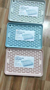 Khay úp cốc hình chữ nhật KT 33.5x23x5 cm hàng cao cấp Việt Nam