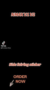 Yamaha NMAX 155 side fairing diecut waterproof sticker